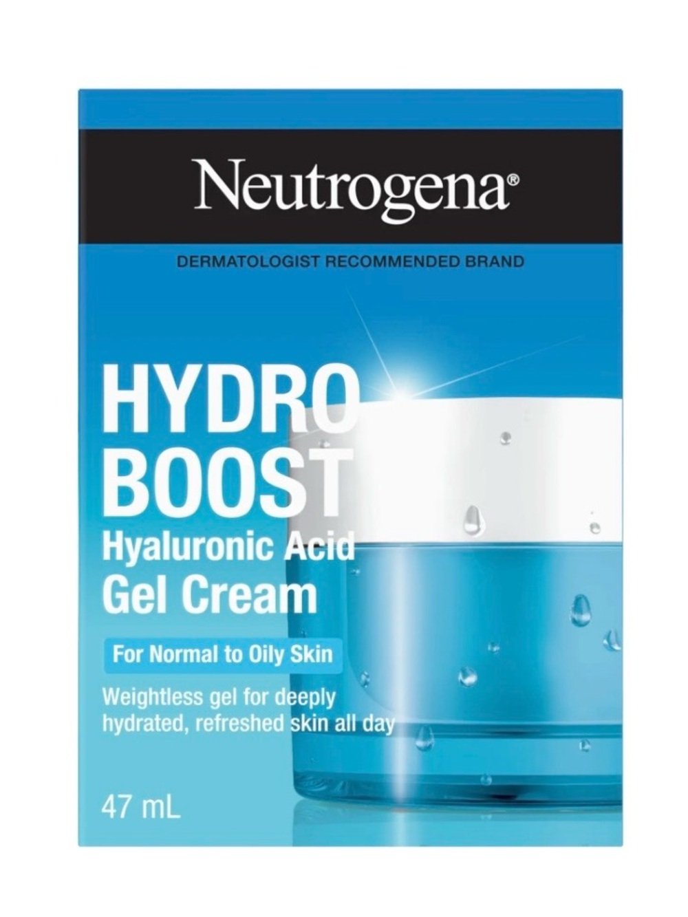 Neutrogena Hydro Boost Hyaluronic Acid Gel Cream 47mL